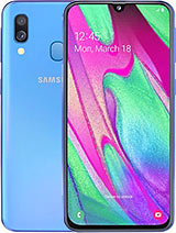 Best available price of Samsung Galaxy A40 in Japan